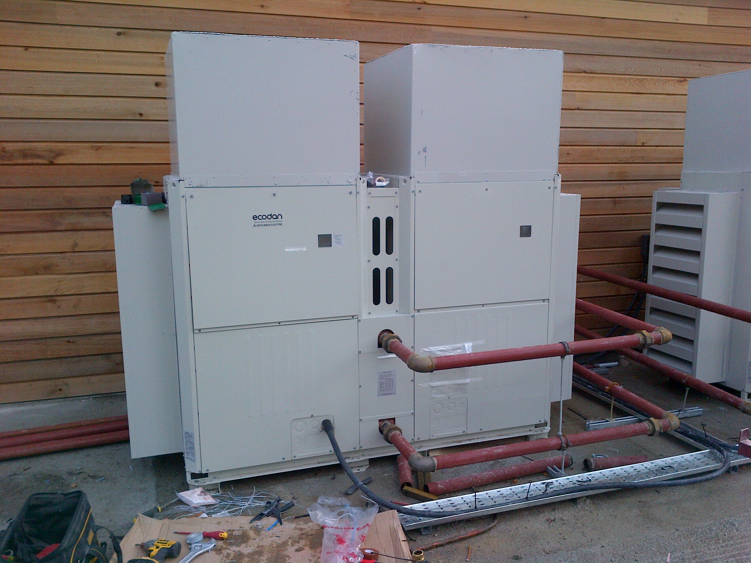 Kits fitted to CAHV units